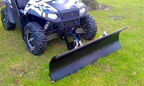 Utv Snow Plow Kit Utv Action Magazine