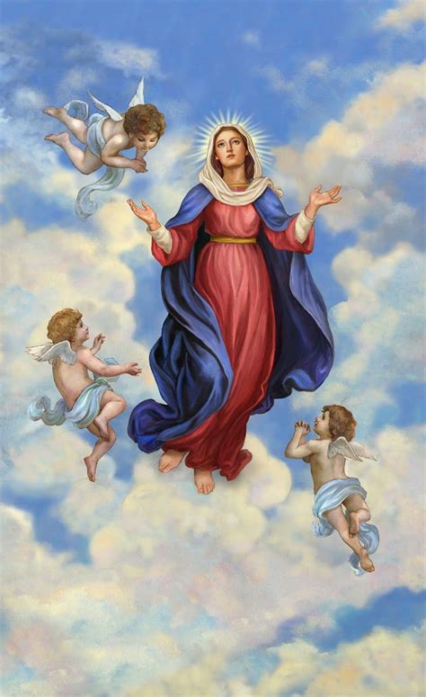 Assumption Of Mother Mary Wallpapers Wallpaper Cave