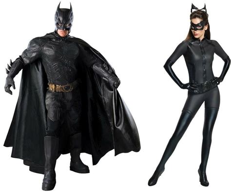 Batman Catwoman Couples Costume Dark Knight Rises Licensed Collector