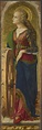 Saint Catherine of Alexandria // 1476 // Carlo Crivelli // This ...