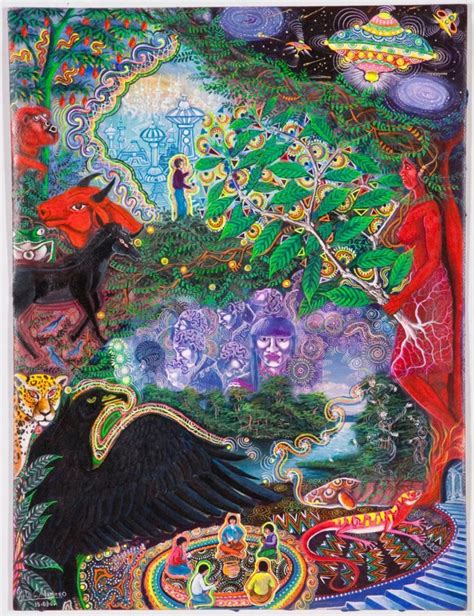 Pablo Amaringo An Interview With The Visionary Ayahuasca Artist