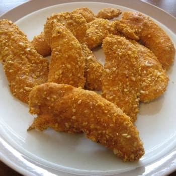 Melt the butter or margarine in a shallow dish. Potato Chip Crusted Chicken Fingers Recipe
