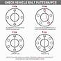Bolt Pattern For 2002 Ford F150