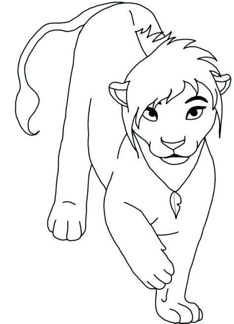 Free cute lion cub animal printable coloring pages download. Baby Lion Coloring Pages at GetColorings.com | Free ...