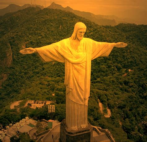 Statue Of Christ Redeemer Brazil