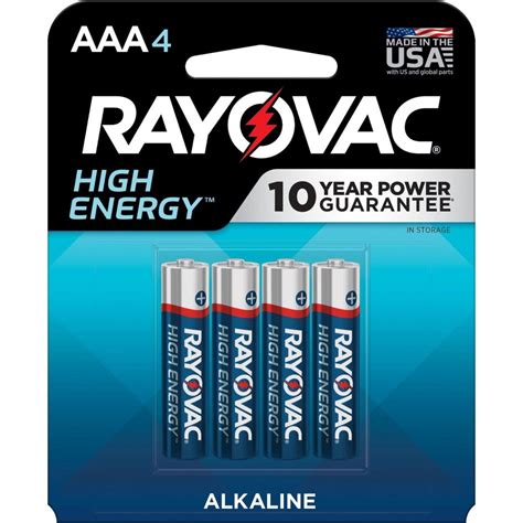 Rayovac High Energy Alkaline Aaa Batteries Zerbee
