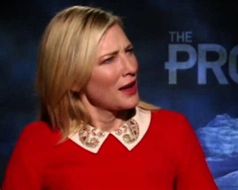 Cinderellas Cate Blanchett Lets Rip At Journalist Jonathan Hyla During