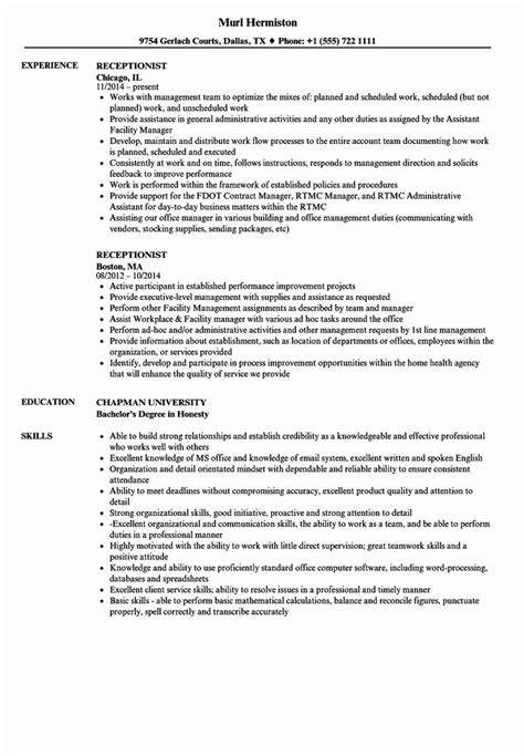 Find the best medical office receptionist resume examples to help you improve your own resume. Medical Receptionist Resume Examples Best Of Receptionist ...