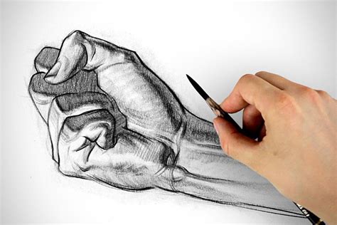 How To Draw Hands Figure Drawing Tutorial Male Figure Drawing