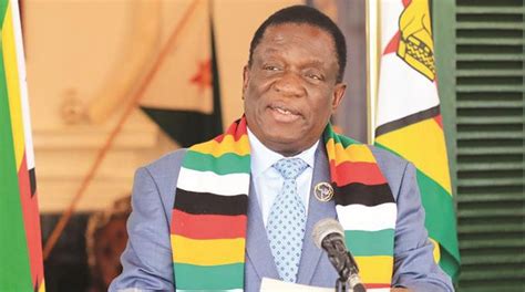 President Mnangagwa Commissions Housing Project In Dz Zim News