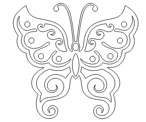 Schmetterling Butterfly Dxf Dwg Vorlagen Downloads Kostenlos