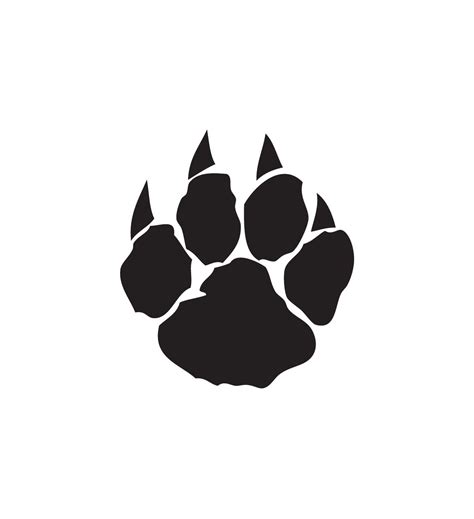 Paw Prints Wildcat Paw Clipart 2 Wikiclipart