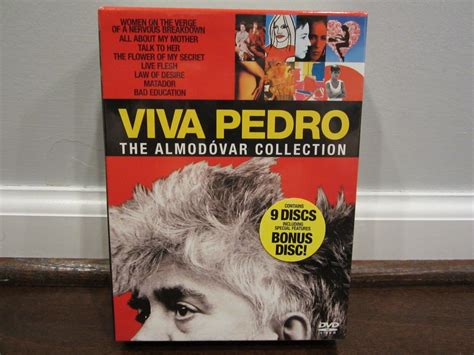 Viva Pedro The Almodovar Collection Dvd Disc Set Sealed