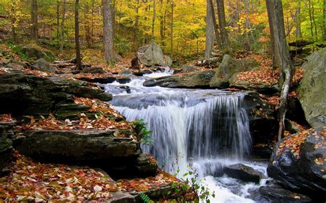 Waterfall Wallpaper Cave Download 2880x1800 Cave Waterfall Stream