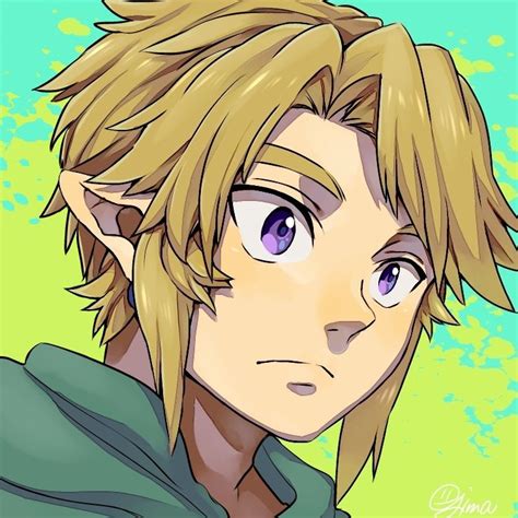 Legend Of Zelda Link I Love His Eyes In This Art Awesome