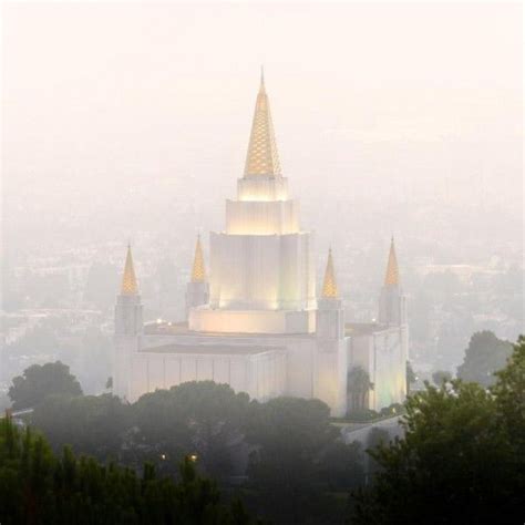 Oakland Temple Foggy Morning Artofit