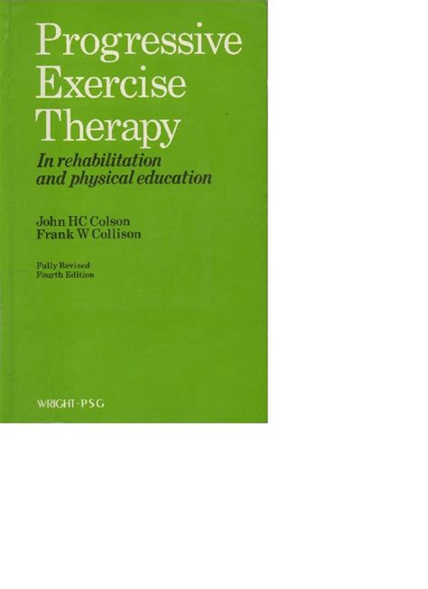 Download Pdf Progressiveexercisetherapy 3nl27jddnm08