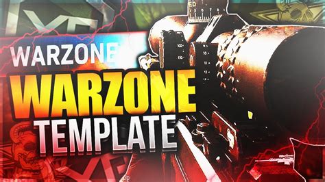 Cod Mw Warzone Victory Thumbnail Template Psd Youtube