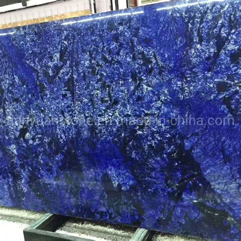 Dark Blue Ocean Treasure Marble For Wall And Flooring Tiles China