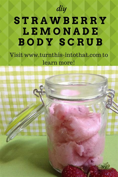 Diy Instructions On How To Make Your Own Body Scrubs Homemade Body