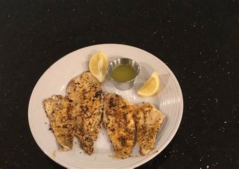 How to fillet flounder video. Grilled Fresh Flounder Fillets Recipe by fenway - Cookpad ...