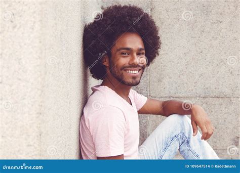 African American Hipster Man Looking At Camera Stock Photo Image Of