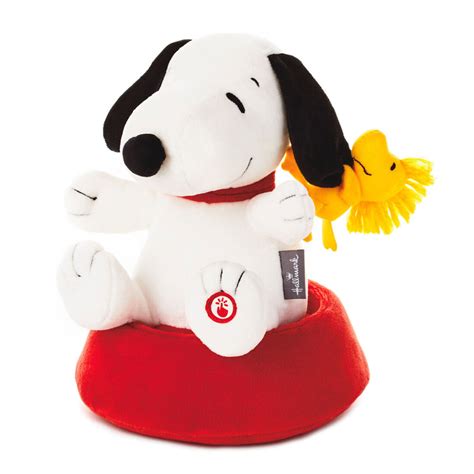 Peanuts Silly Spinning Snoopy Stuffed Animal With Sound And Motion 9