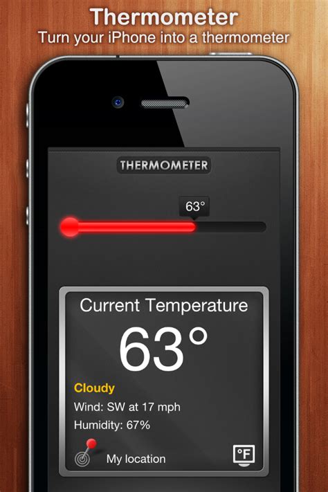 You can now use them with your smartphone to keep track of your body. Thermometer iPhone and iPod Touch Application
