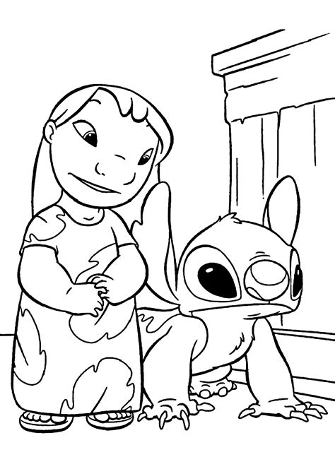 30 Free Lilo And Stitch Coloring Pages Printable Lilo And Stitch