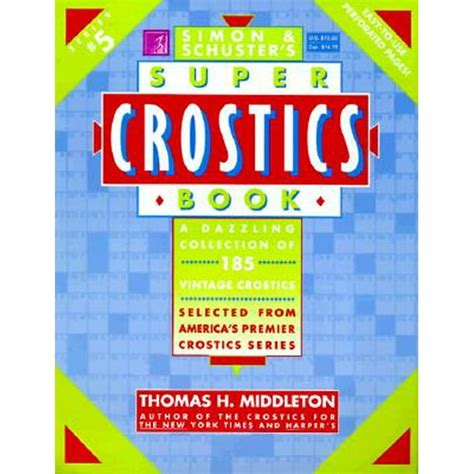 Simon And Schuster Super Crostics Book 5