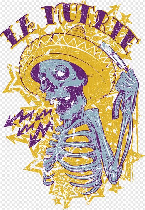 T Shirt Calavera Death Graphy Day Of The Dead Printed Skull Skeleton