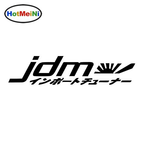See your favorite car stickers and stickers for cars discounted & on sale. HotMeiNi 22*5cm Racing JDM Japan Kanji Front Car Styling ...