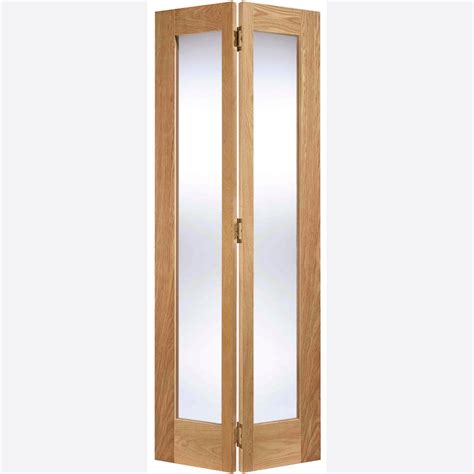 Oak Pattern 10 Glazed 2l Bi Fold Oak Internal Doors Lpd Doors