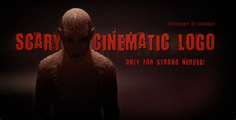 Scary Cinematic Logo Videohive 6771914 After Effects Templates