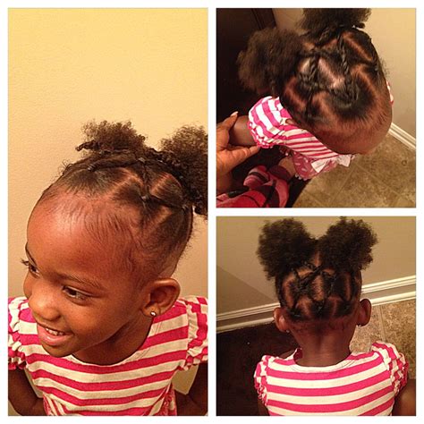 Little Girl Puff Ball Hairstyles Hairstyle Guides