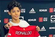 El hijo de Cristiano Ronaldo, nueva figura del Manchester United - LA ...