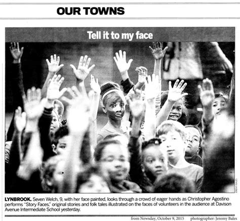 Cool Storyfaces Photo In Newsday Agostino Arts