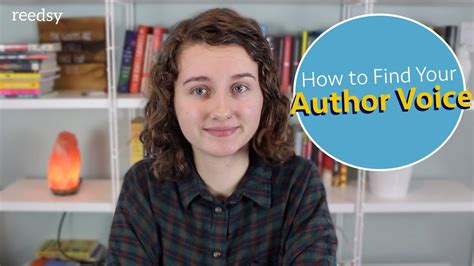How To Find Your Author Voice Youtube
