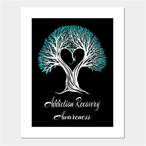 Addiction Recovery Awareness Tree Support Addiction Recovery
