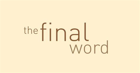 The Final Word An Interview With Jacqueline Stone