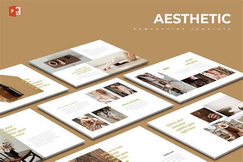 Aesthetic Power Point Template Presentation Templates Creative Market