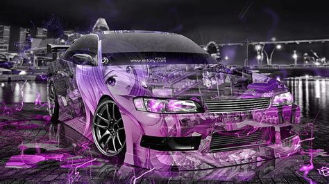 Toyota Mark2 Jzx90 Jdm Anime Girl Aerografía City Energy Car 2016 El