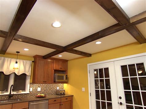 Wooden ceiling beams decorative wood timber trusses. How to Install Faux Ceiling Beams | how-tos | DIY