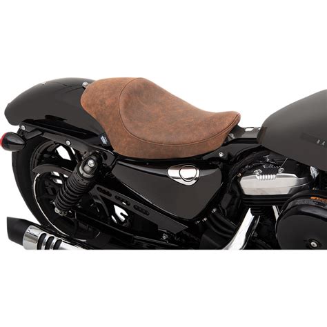 Saddlemen Renegade Ls Solo Seat For 2004 2020 Harley Sportster Brown