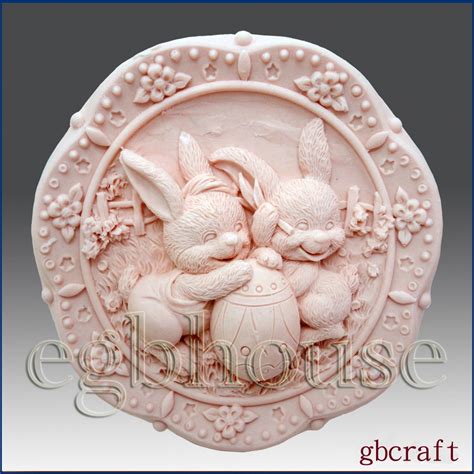 2d Silicone Soap Mold Sunnyside Bunnies And Egg Buy From Etsy
