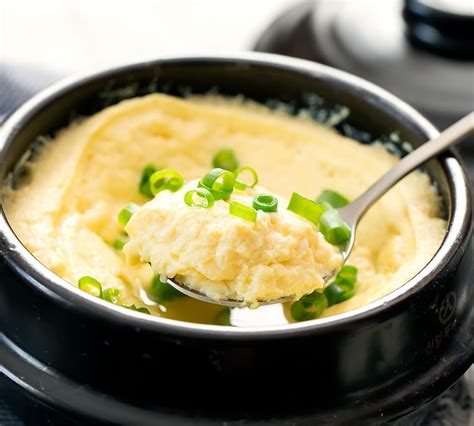 Gyeran Jjim Korean Steamed Egg Mama Woons Kitchen