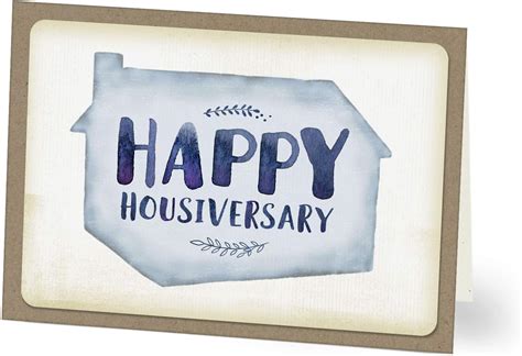Hallmark Business 25 Pack Happy Home Anniversary Card Happy Housiversary For