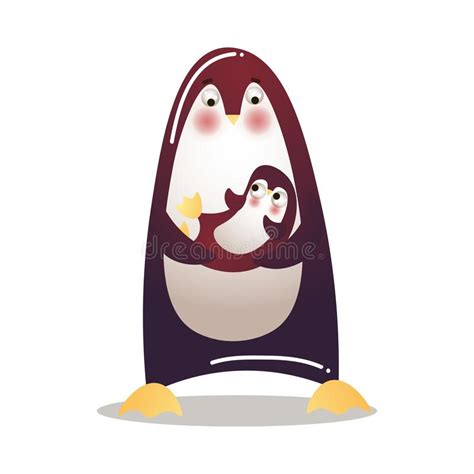 Cute Baby Penguin Vector Stock Vector Illustration Of Charming 32434011