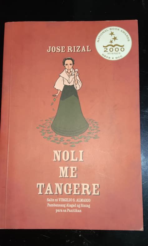 Noli Me Tangere Book By Virgilio S Almario Hobbies And Toys Books