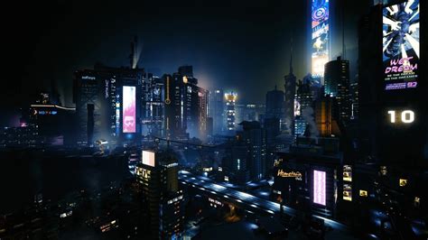 Cyberpunk City Wallpaper